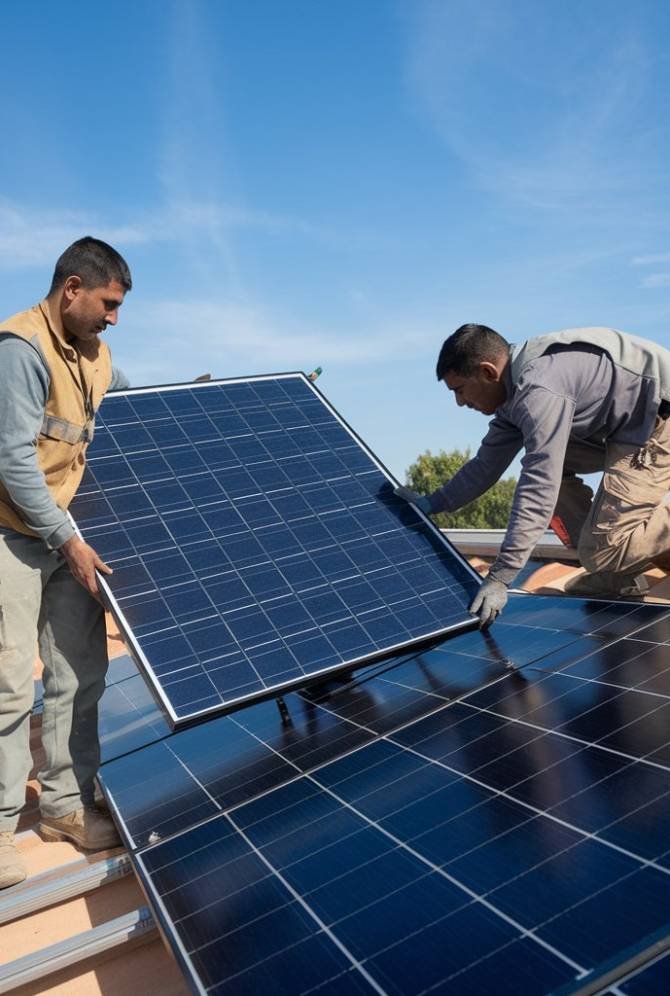 a-photo-of-two-iraqi-workers-installing-solar-pane-KgR6jF9lSaybC8XQ1FXzhA-m3otjRX1RzaHLJv_WwokNA